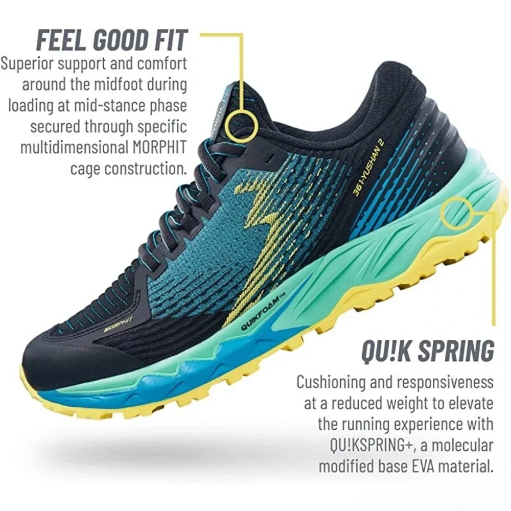 EUC 361 Yushan pro 2 trail running‎ sneakers size 7.5